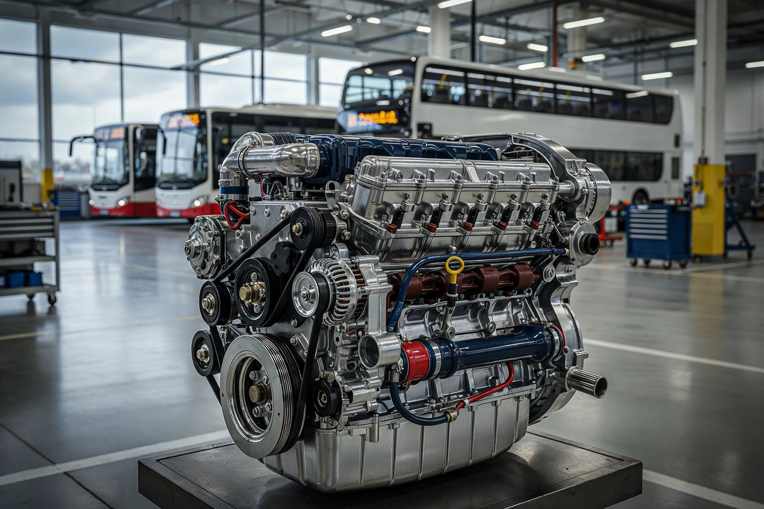 indireca motores para transporte público y privado