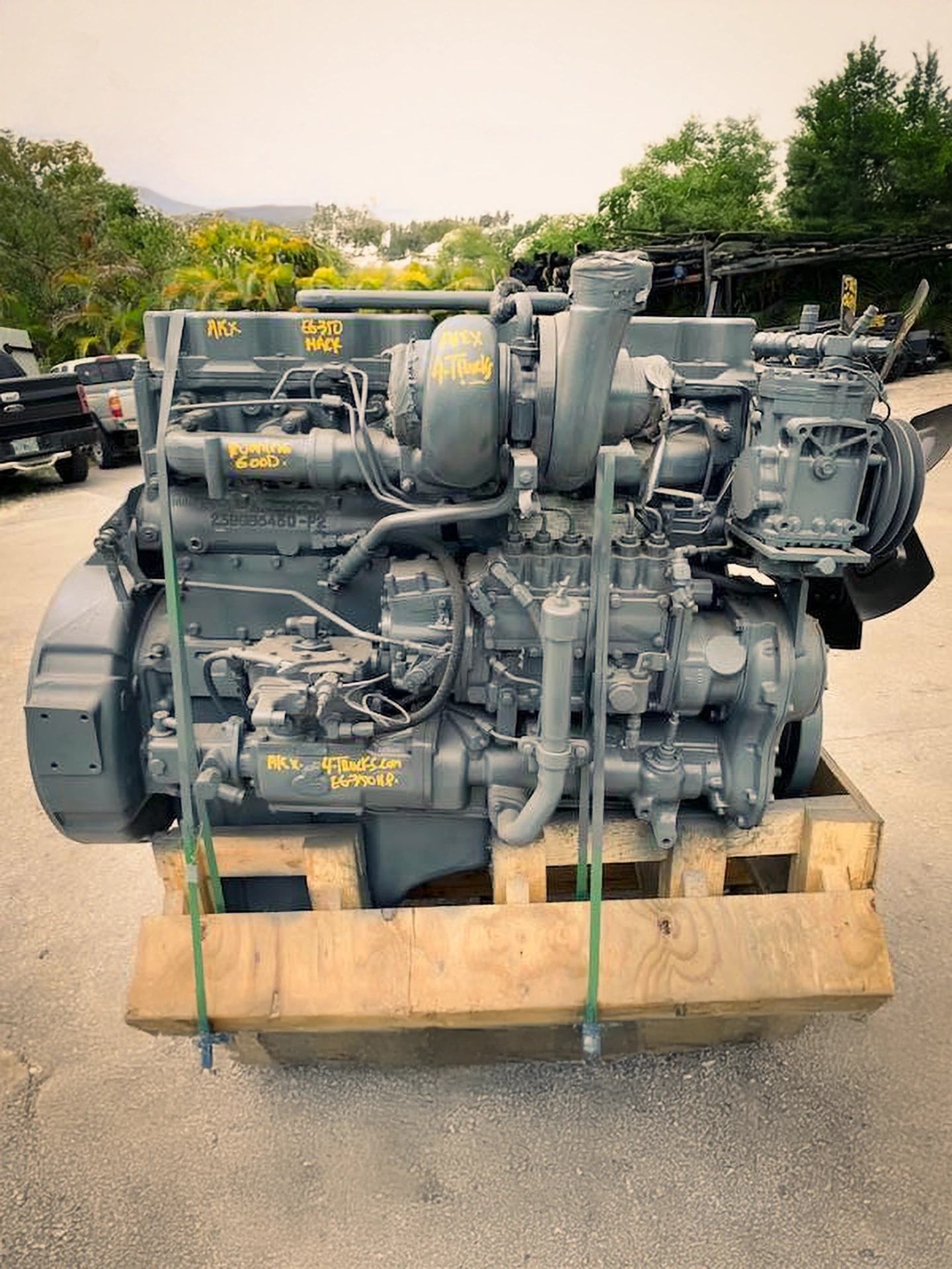 motor mack e6 4 válvulas